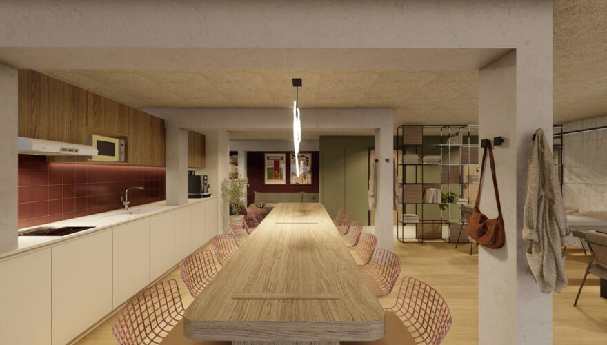 River Island à Rennes - Cuisine collaborative