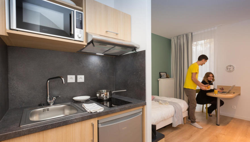 Logement - Odalys Campus Montpellier Boutonnet PLS