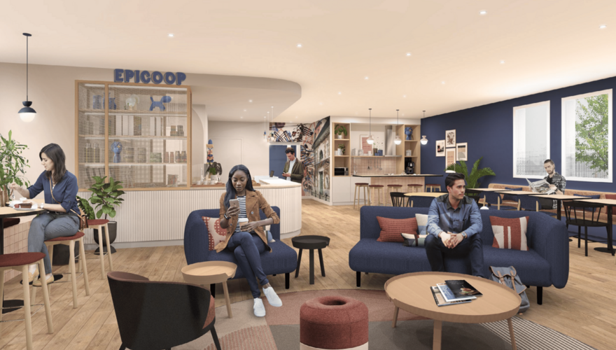 Résidence Sweetly Les Pavillons Sous Bois à Les Pavillons-sous-Bois - Espace partagé