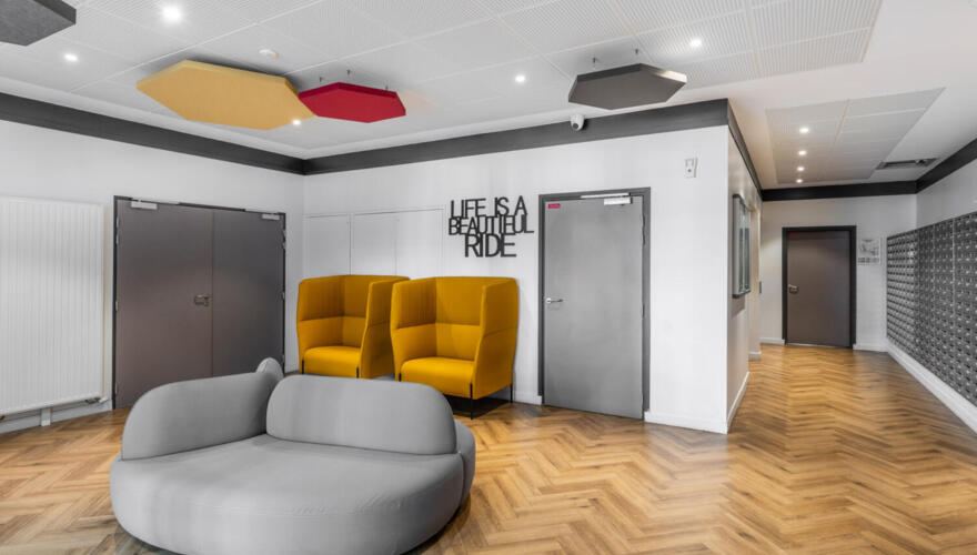 Hall d'accueil - Student Village Levallois-Perret