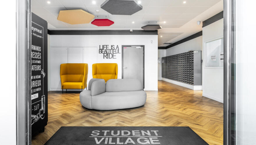 Entrée - Student Village Levallois-Perret