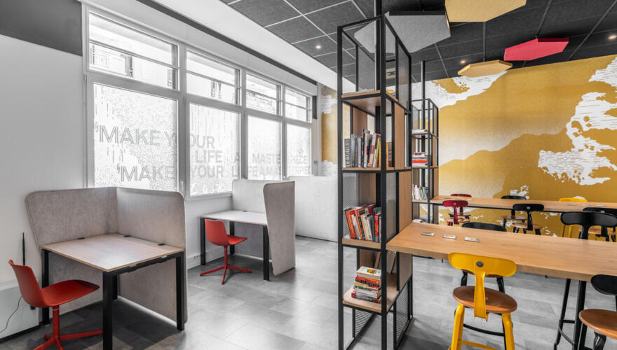 Espace de coworking - Student Village Levallois-Perret