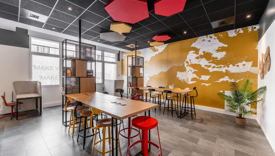 Espace de coworking - Student Village Levallois-Perret