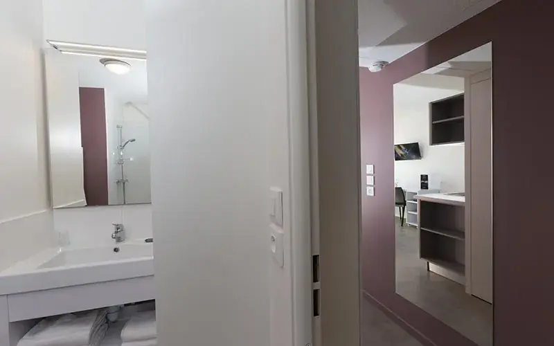 Salle d'eau - All Suites Study Bordeaux Pessac