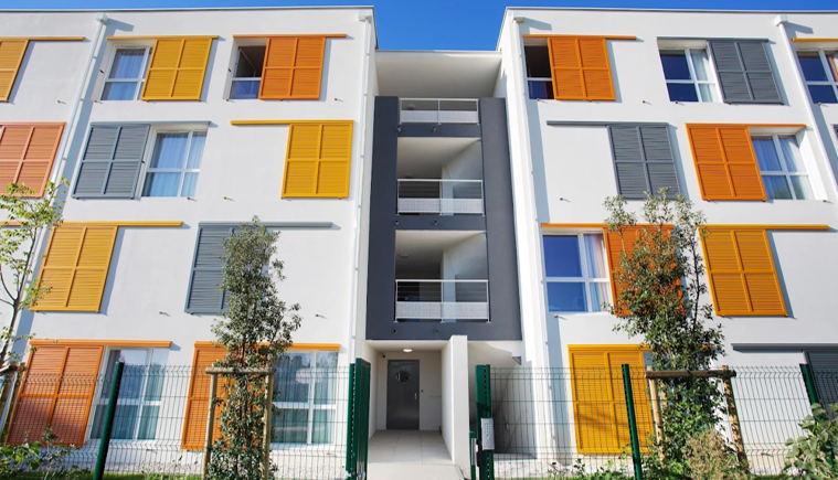 Vue Façade - Résidence Campus Montpellier ARTFX