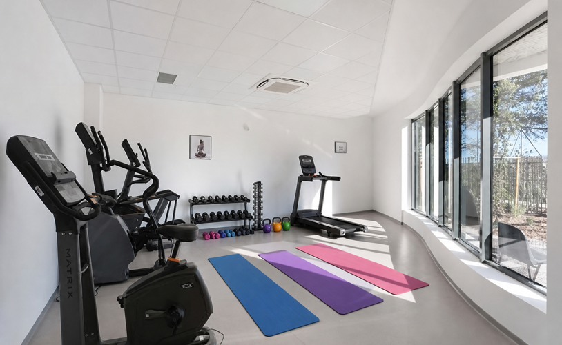 Salle Fitness - Résidence Campus Montpellier ARTFX