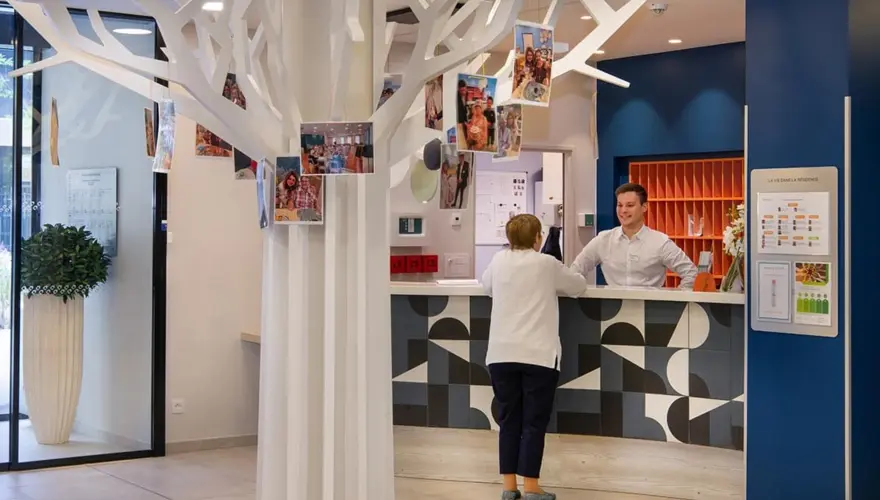 Espace d'accueil de la résidence Domitys Galilée à Cergy - Domitys Galilée Cergy