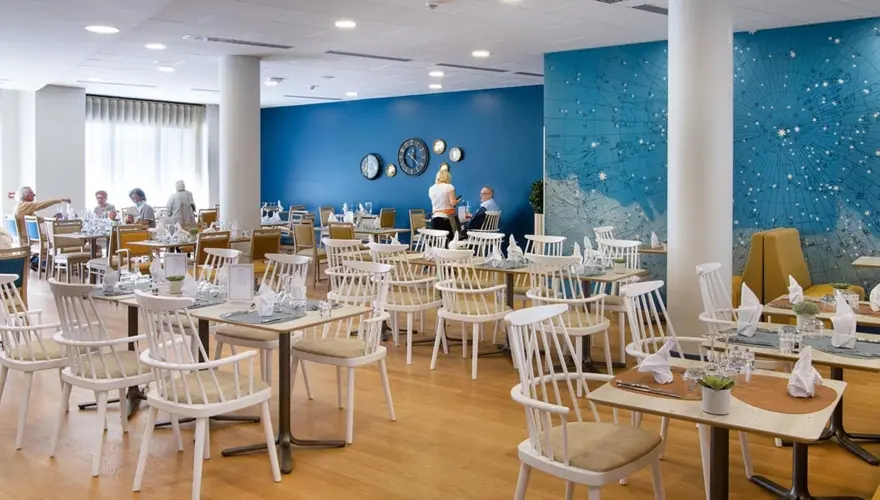 Restaurant de la résidence services seniors Galilée à Cergy - Domitys Galilée Cergy