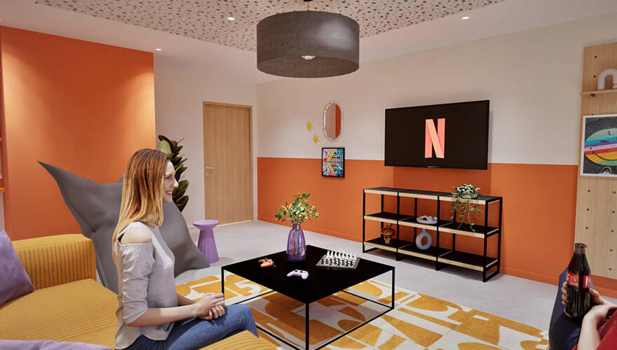 Espace détente - Odalys Campus Evry