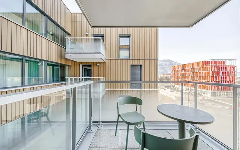 Balcon - All Suites Study Grenoble