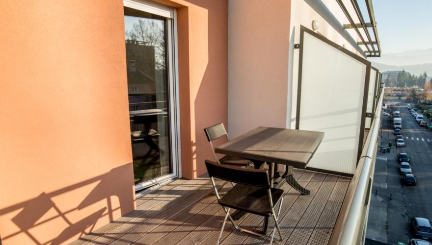 Balcon T2 - Privilodges Campus Universités