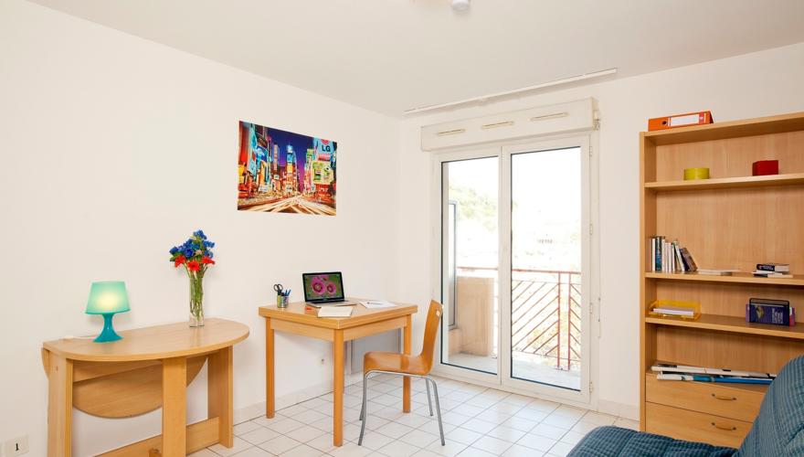 Appartement T1 - Sèjour - Les Estudines Nice Méditerranée