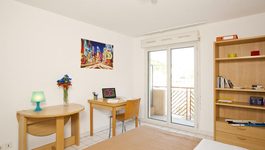 Studio chambre - Les Estudines Nice Méditerranée