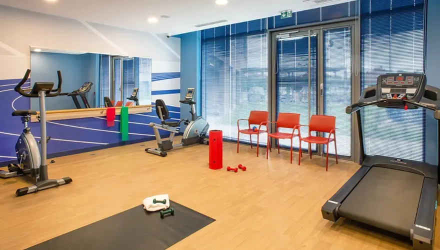 Salle de fitness en résidence services seniors Domitys - Domitys Le Parc des Aubiers Poissy
