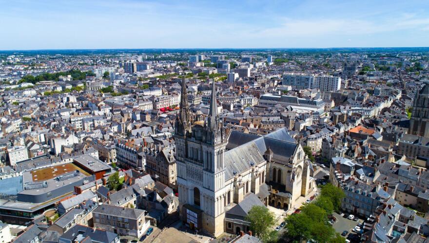 Quartier des Hauts de Saint-Aubin à Angers, autour de l'Habitation CAPUCINS à Angers - CAPUCINS