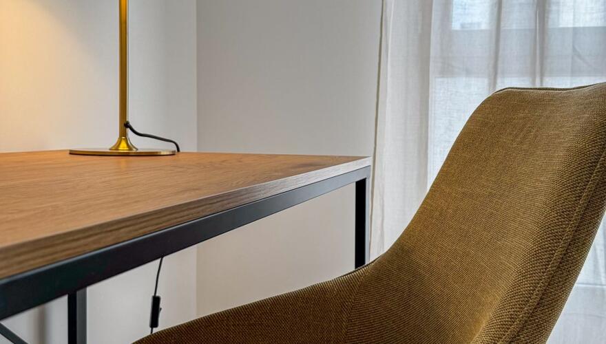 Coin bureau d'un studio du coliving CAPUCINS à Angers - CAPUCINS