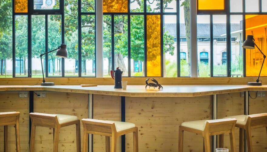 Cuisine équipée partagée du coliving sur l'île de Nantes - SOUFFLE