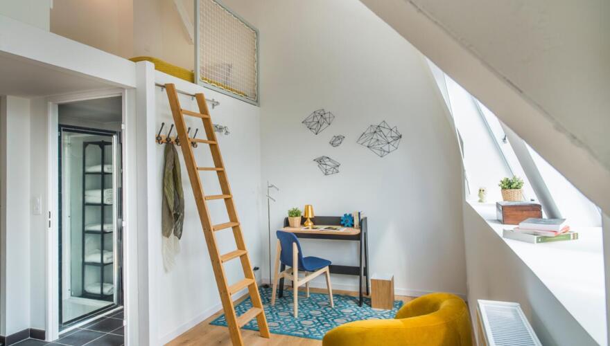 Appartement meublé à louer en coliving sur l'île de Nantes - SOUFFLE