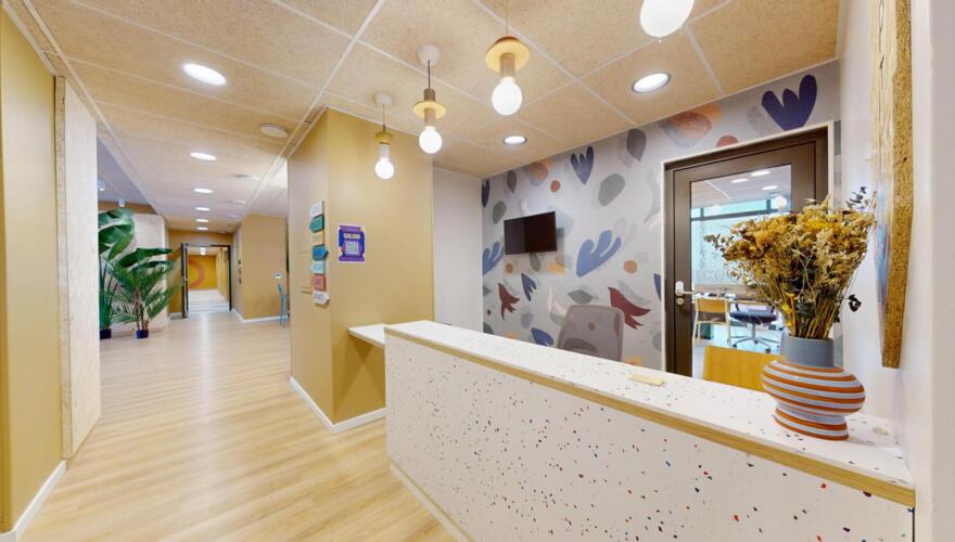 Hall d'accueil 2 - Résidence Sweetly Saclay Gif sur Yvette