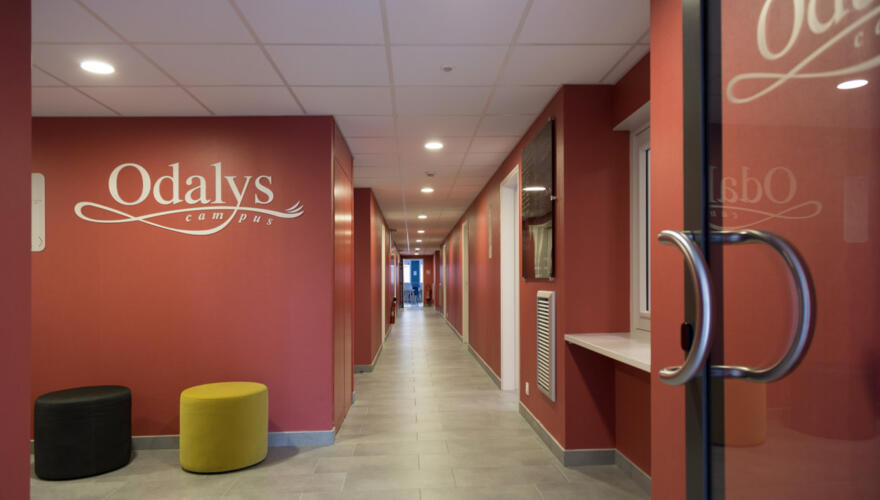 Couloir - Odalys Campus Rennes Mil'on