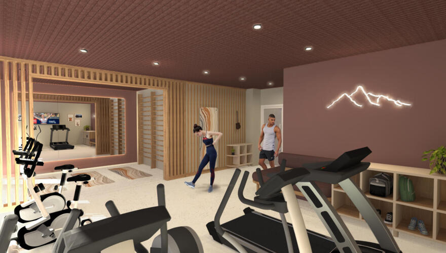 Fitness - Résidence Sweetly Chambéry