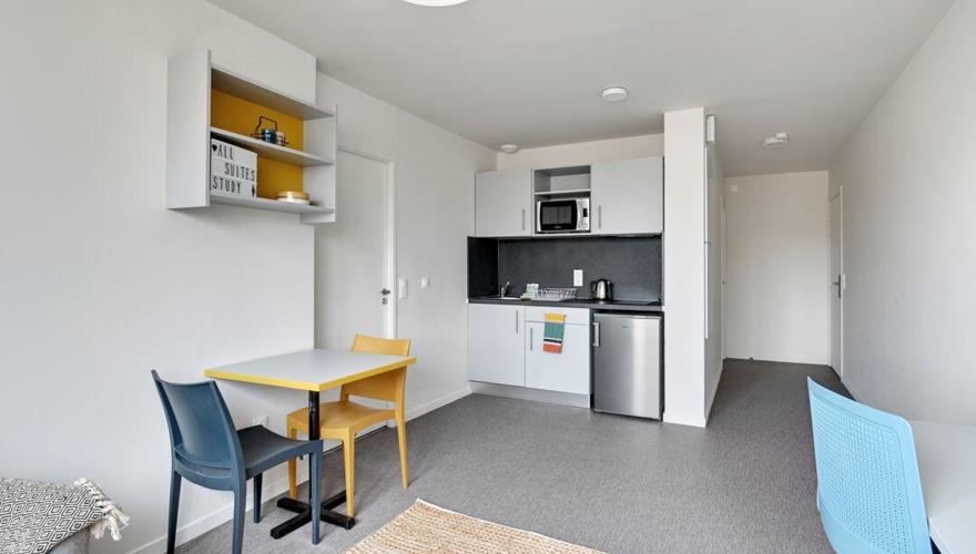 T2 39m² - Salon Cuisine - All Suites Study Bezons