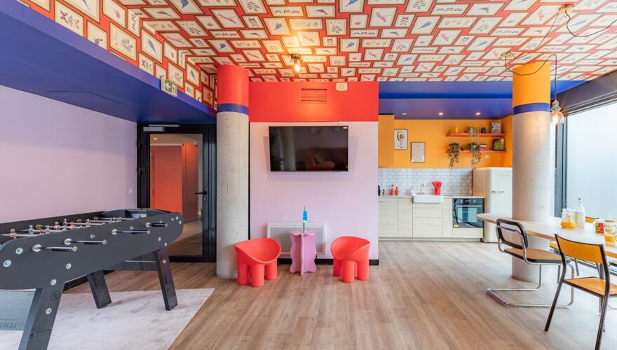 Espace commun - Studéa Saint-Ouen 2