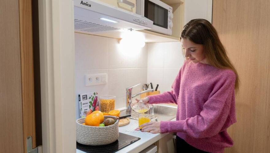 Cuisine - Néméa Appart'Etud Pessac Campus