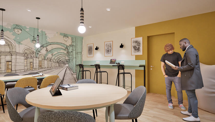 Espace détente - Odalys Campus Tours Centre Gare