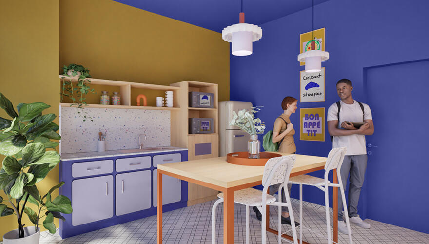 Cuisine partagée - Odalys Campus Tours Centre Gare