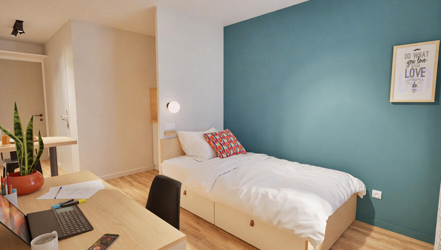 Logement - Odalys Campus Tours Centre Gare