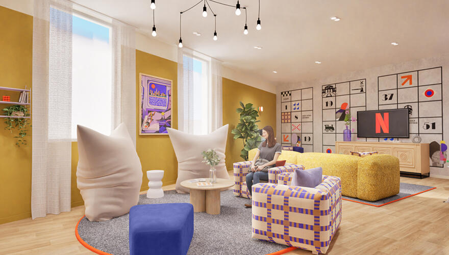 Espace commun - Odalys Campus Tours Centre Gare