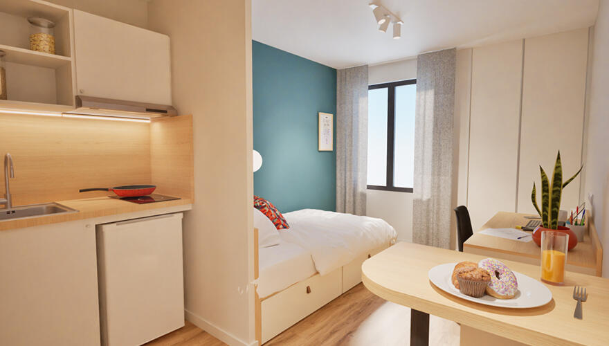 Cuisine - Odalys Campus Tours Centre Gare