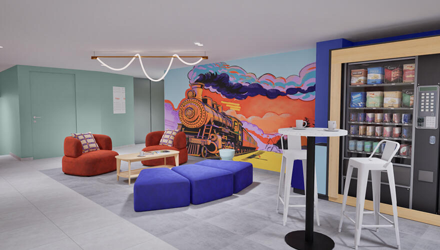 Espace détente - Odalys Campus Tours Centre Gare