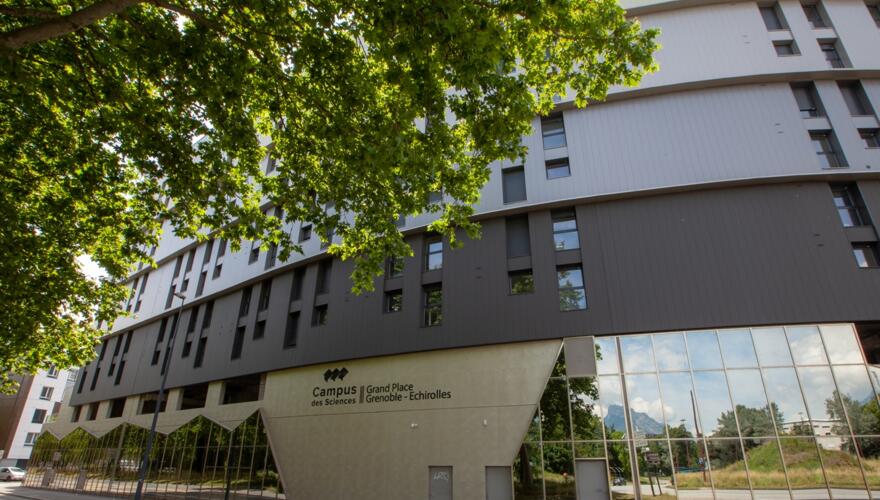 Façade - Campus des Sciences Grenoble Grand Place