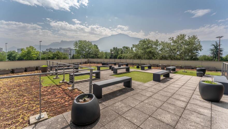 Terrasse - Campus des Sciences Grenoble Grand Place