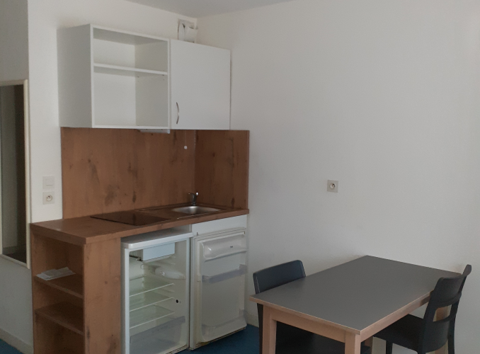 coin cuisine studio 18m2 - Résidence IMT Atlantique - Préfecture - Nantes