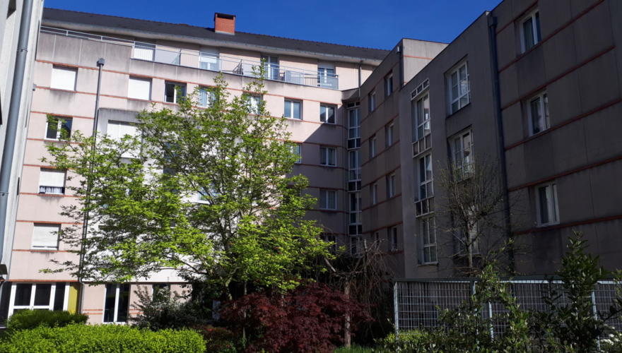 cour intérieur - Résidence IMT Atlantique - Préfecture - Nantes