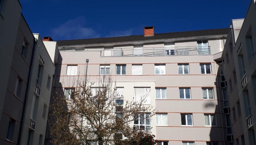 intérieur cour - Résidence IMT Atlantique - Préfecture - Nantes