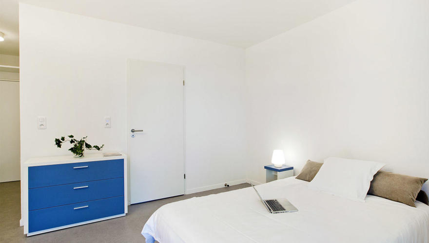 T2 - Chambre - Les Estudines Strasbourg Presqu'ile Malraux