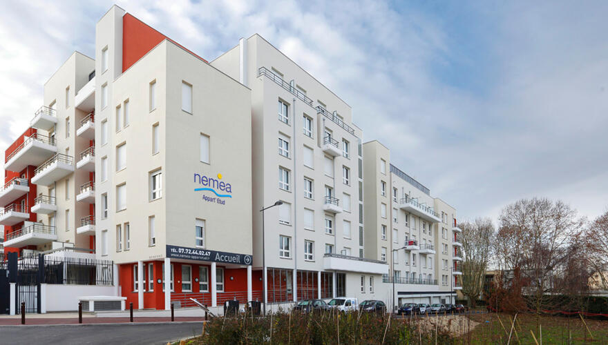 bâtiment principal - Néméa Appart'Etud Créteil Campus 2