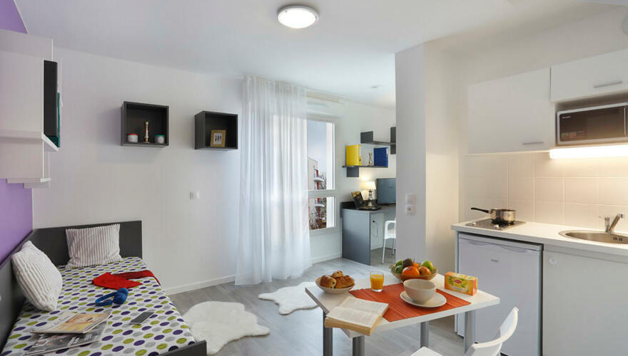 studio - Néméa Appart'Etud Créteil Campus 2
