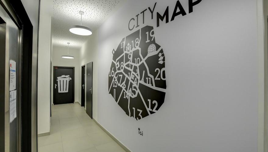 couloir résidence - Studéa Villejuif