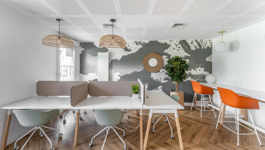 Espace coworking - Student Village Guyancourt