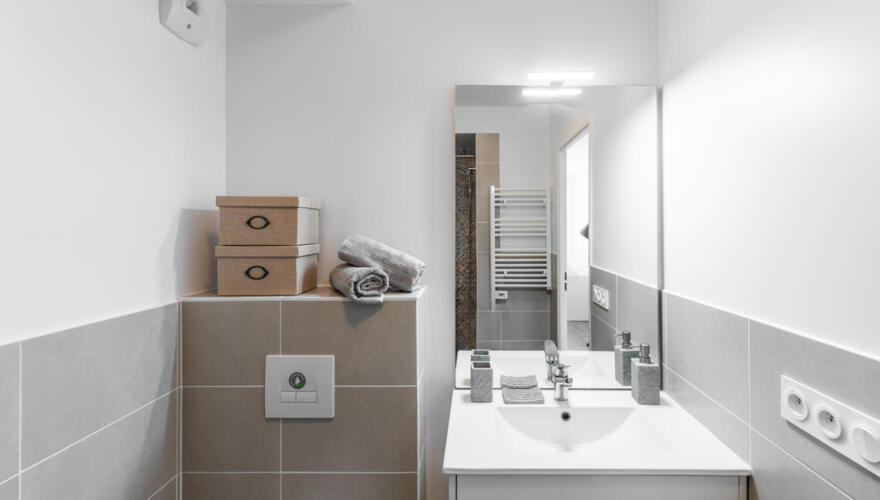 Salle d'eau - Student Village Guyancourt