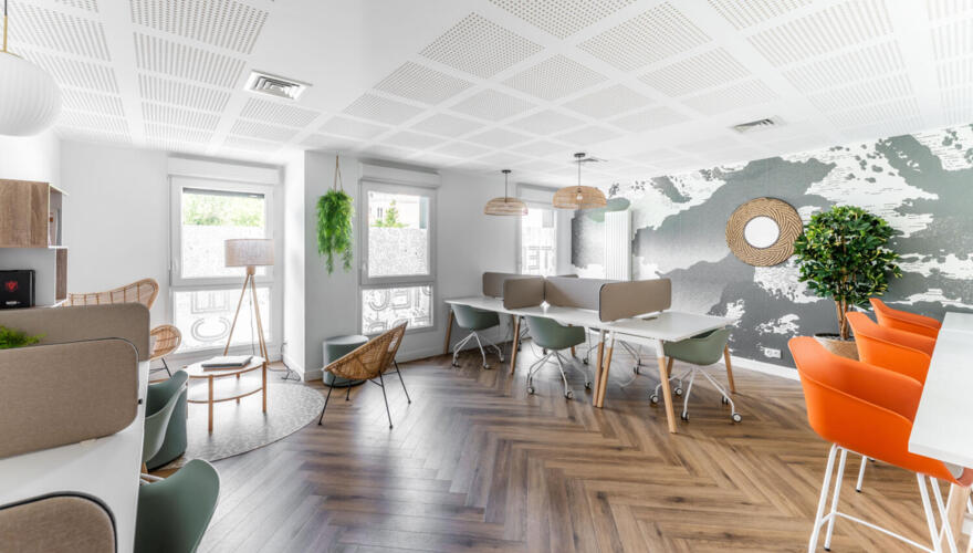 Espace coworking - Student Village Guyancourt