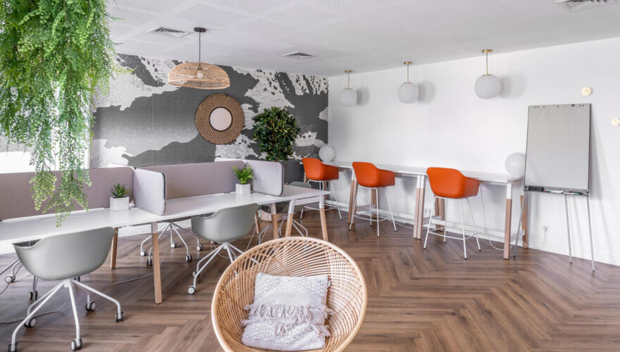 Espace coworking - Student Village Guyancourt