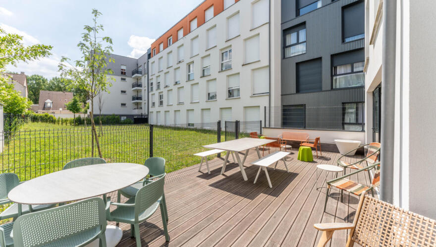 Terrasse - Student Village Guyancourt