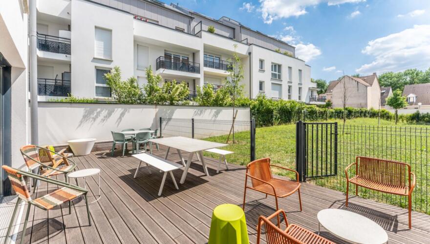 Terrasse - Student Village Guyancourt
