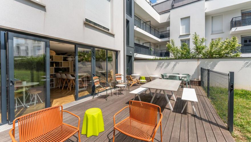 Terrasse - Student Village Guyancourt